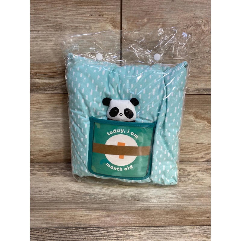 Panda Crate Milestone Pillow and Cards, Mint