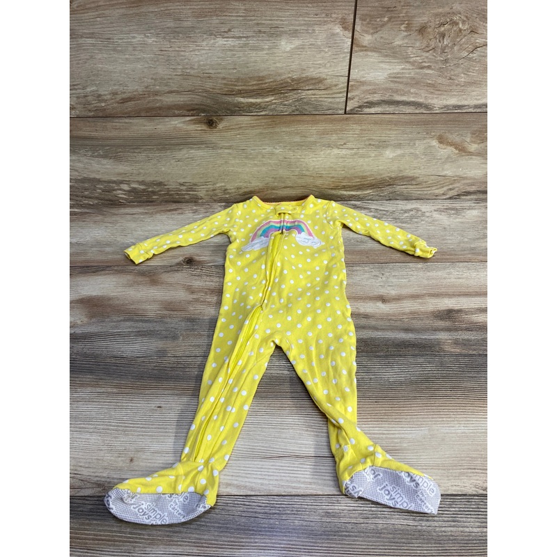 Simple Joys Footed Rainbow Sleeper, Yellow sz 12m Yellow 12m Girls