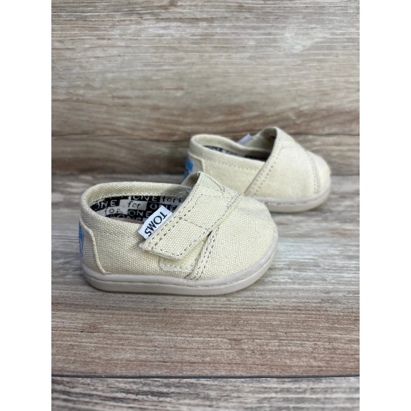 Toms Tiny Alpargata Natural sz 2c