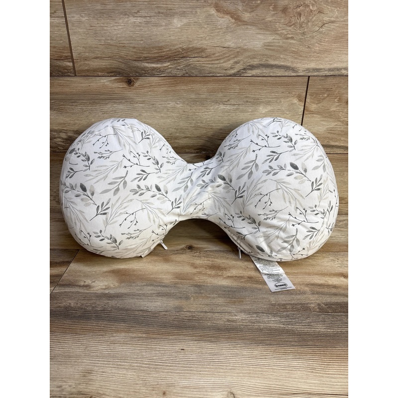 Boppy Side Sleeper Pregnancy Pillow – Gray Falling Leaves