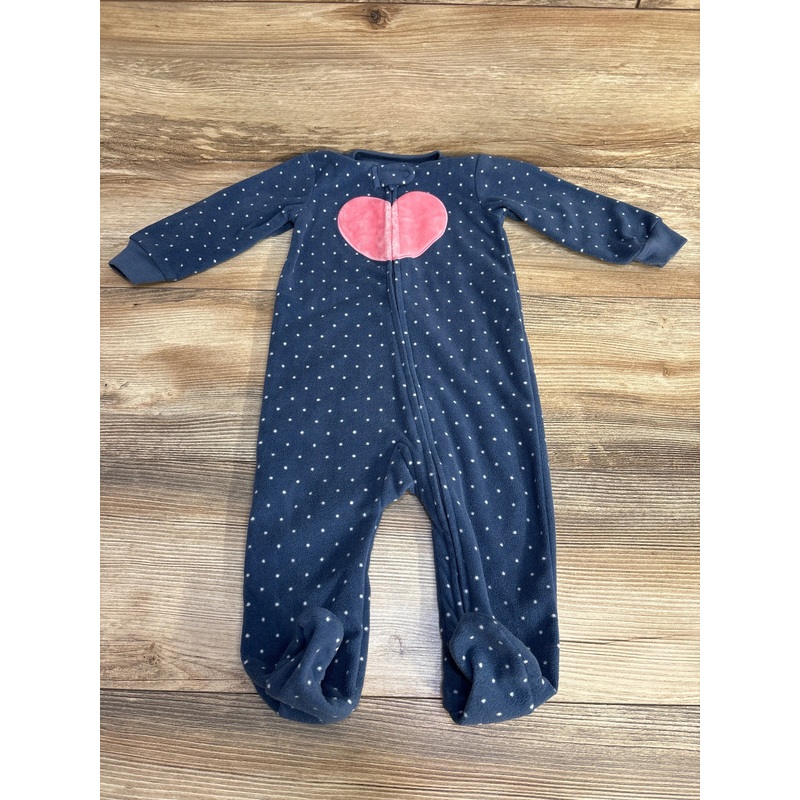 Carter’s Polka Dot Blanket Sleeper Blue sz 9m Blue 9m