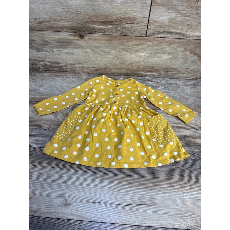 Carter’s Polka Dot Dress Yellow sz 18m Yellow 18m