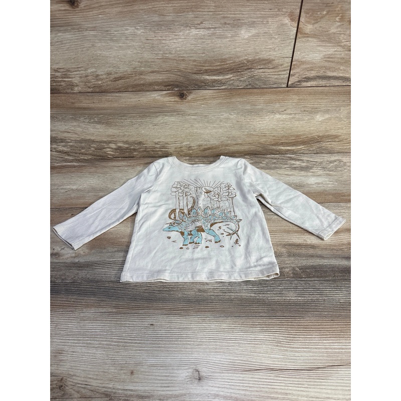 Cat & Jack Dinosaur Shirt Beige sz 18m Beige 18m