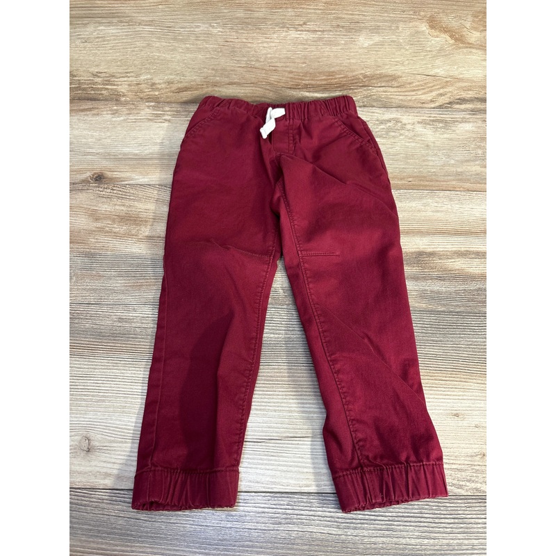 Cat & Jack Drawstring Jogger Pants Red sz 4T Red 4T