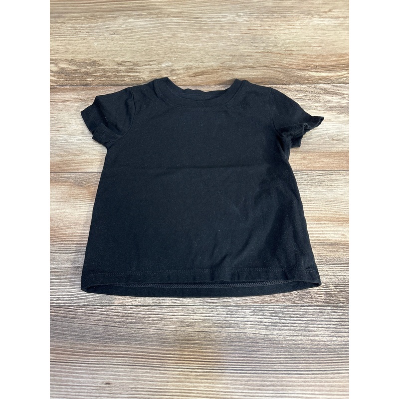 Cat & Jack Short Sleeve Shirt Black sz 2T Black 2T