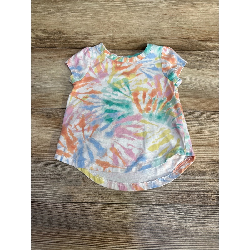 Cat & Jack Tie-Dye Shirt White sz 18m White 18m