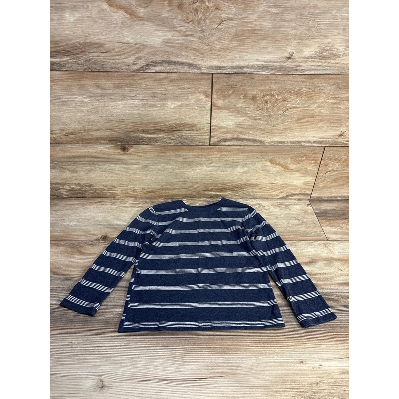 Jumping Beans Striped Shirt Blue sz 4T Blue 4T