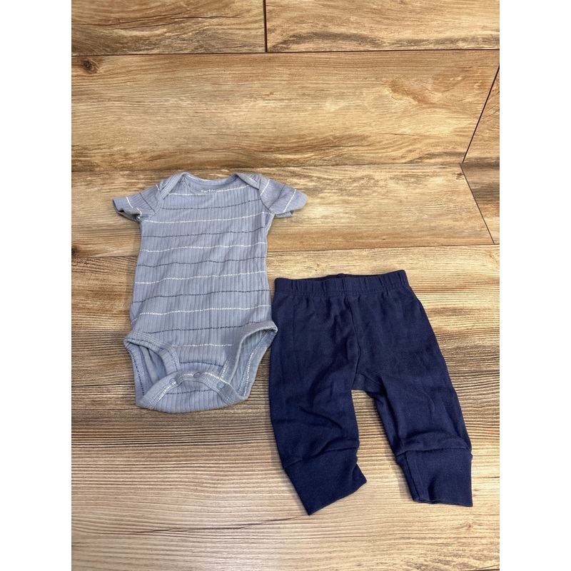 Just One You 2pc Bodysuit & Pants Blue sz 3m Blue 3m