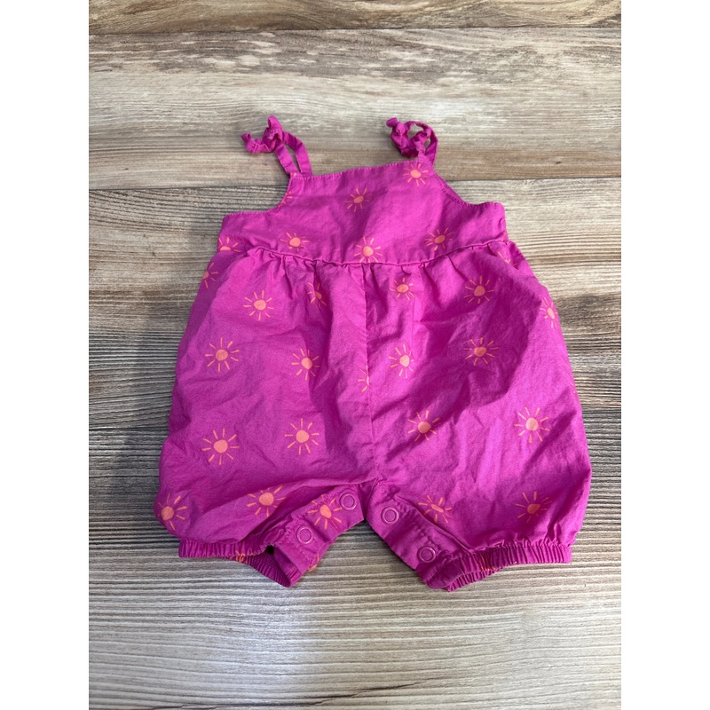 Just One You Sun Print Romper sz Newborn Pink Newborn