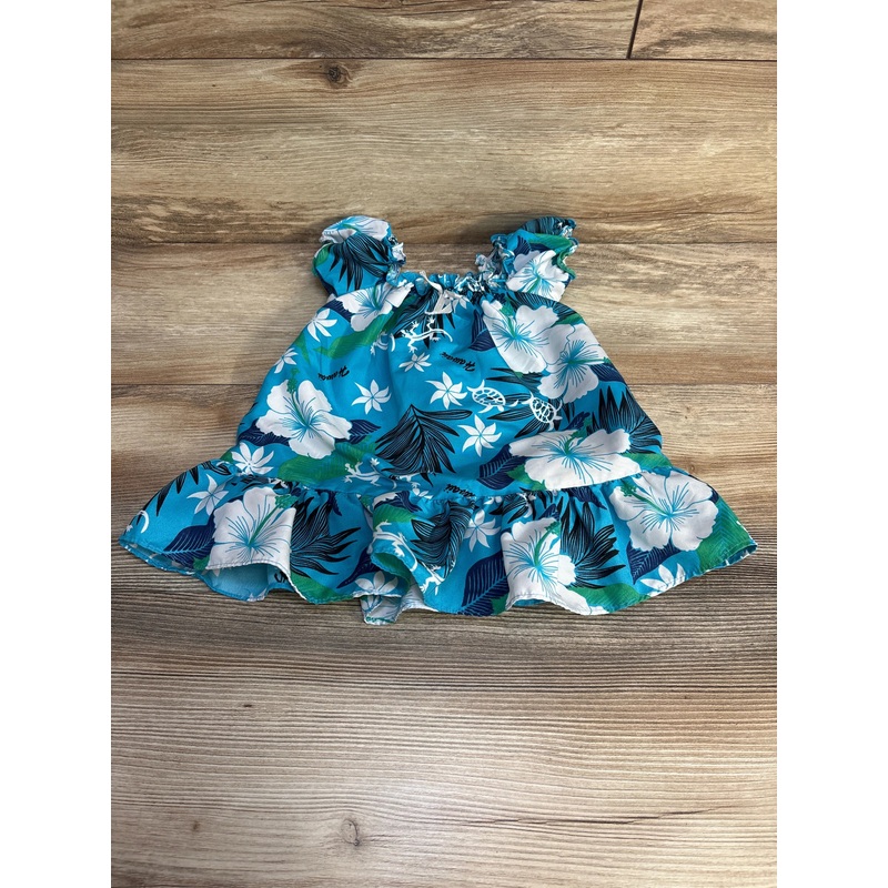 Koko Keiki Floral Dress Blue sz 12m Blue 12m