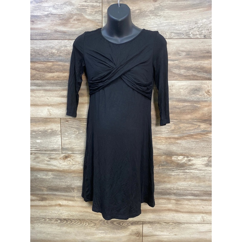NEW Belly Moms Nursing Dress Black sz Small Black Maternity Small