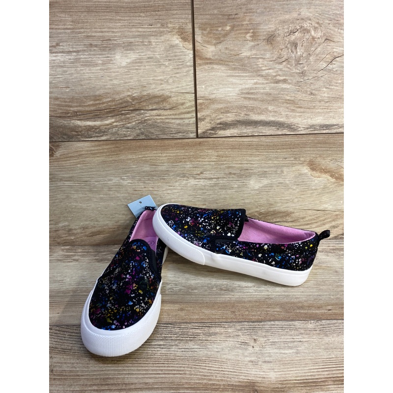 NEW Cat & Jack Sariah Slip-On Sneakers Black sz 3Y New