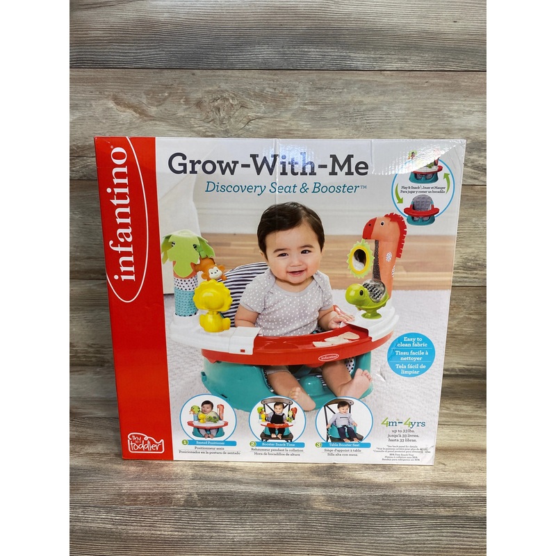 NEW Infantino 3-in-1 Grow-With-Me Discovery Seat and Booster