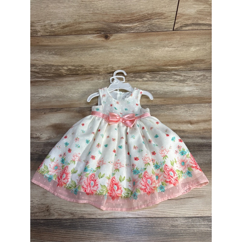 NWoT Nannette Baby Floral Dress & Bloomers White sz 6-9m 6m White