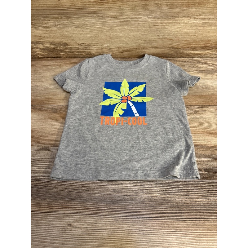 Okie Dokie Tropi-cool Shirt Grey sz 2T Grey 2T
