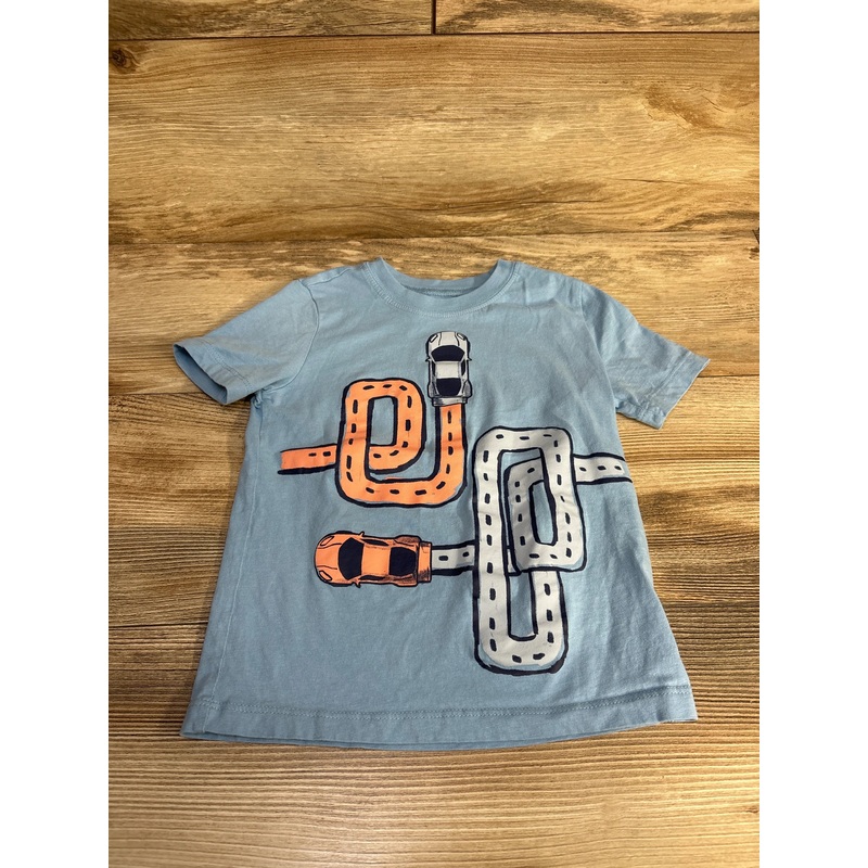 Oshkosh Graphic Shirt Blue sz 4T Blue 4T