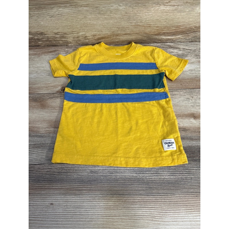 Oshkosh Short Sleeve Shirt Yellow sz 2T Yellow 2T