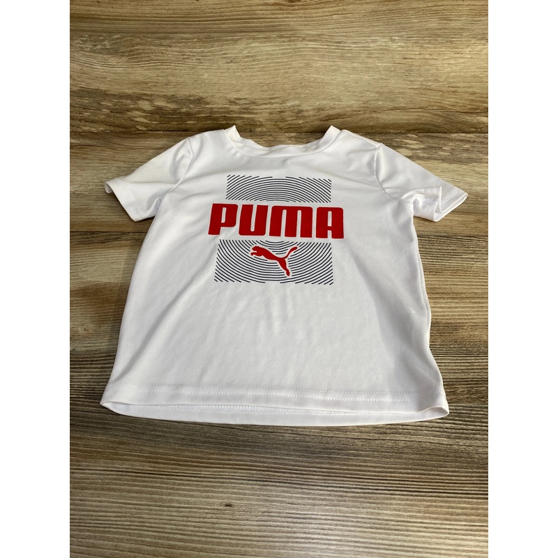 Puma Logo Shirt White sz 2T White 2T