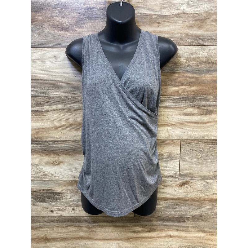 Shein Maternity Nursing Tank Top Grey sz XL Grey Maternity XL