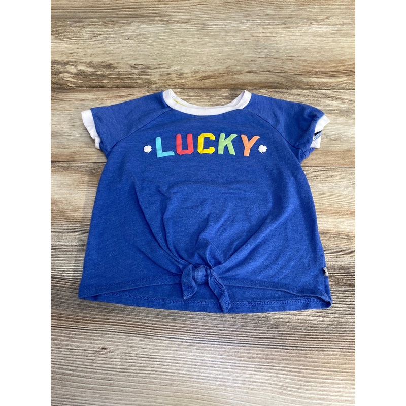 The Original Lucky Brand Logo Shirt Blue sz 4-5T Blue 4T