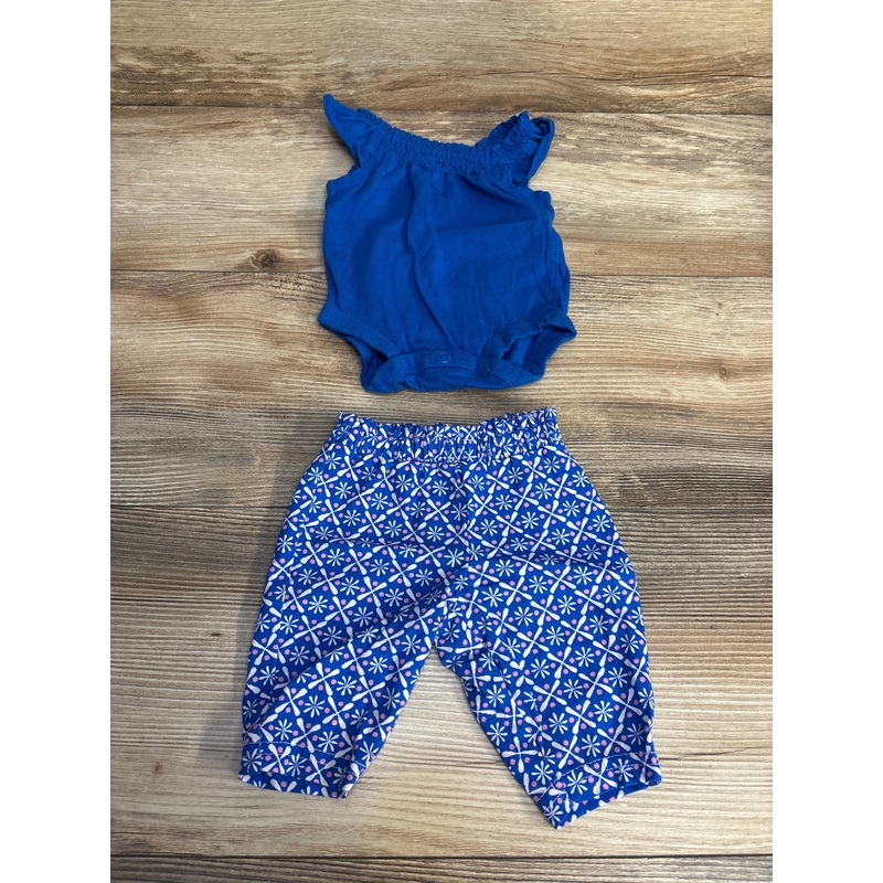 Carter’s 2pc Bodysuit & Pants Blue sz Newborn Blue Newborn