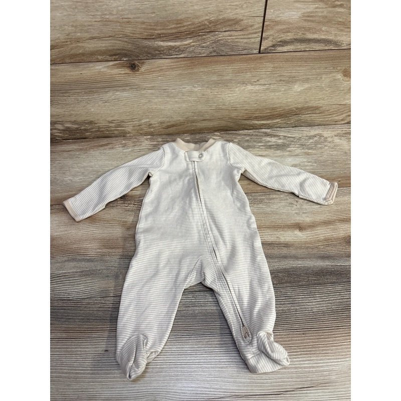 Carter’s Striped Sleeper Beige sz 3m Beige 3m
