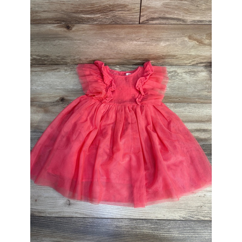 Cat & Jack Eyelet Dress Pink sz 2T Pink 2T