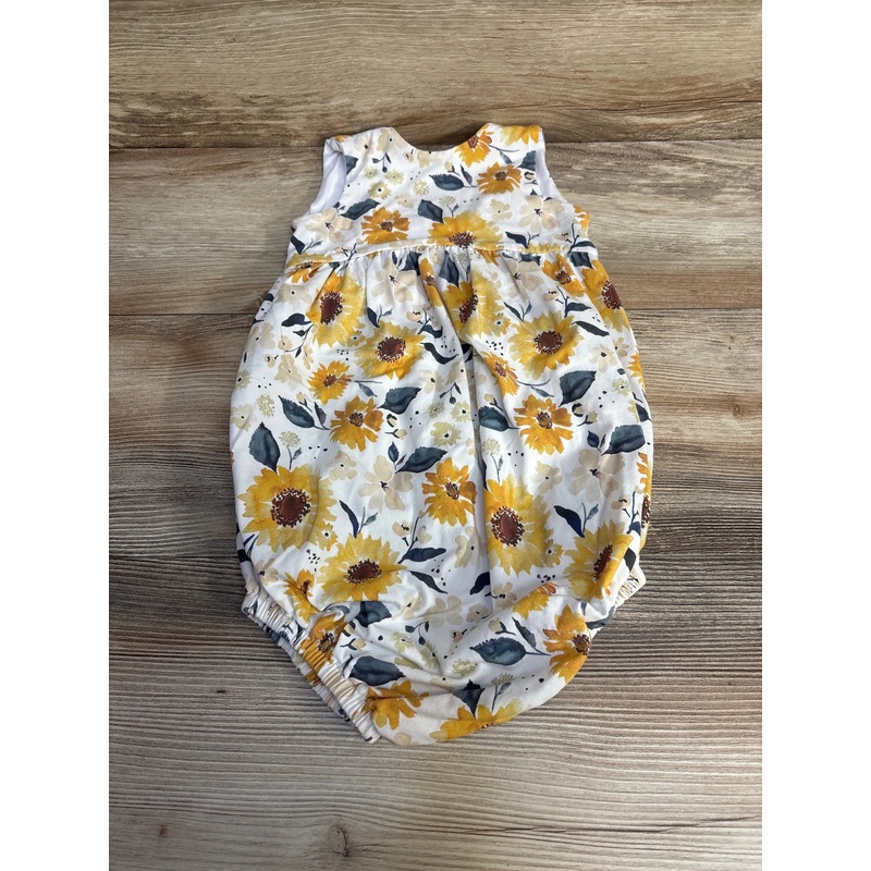 Handmade Floral Romper White sz 4T White 4T