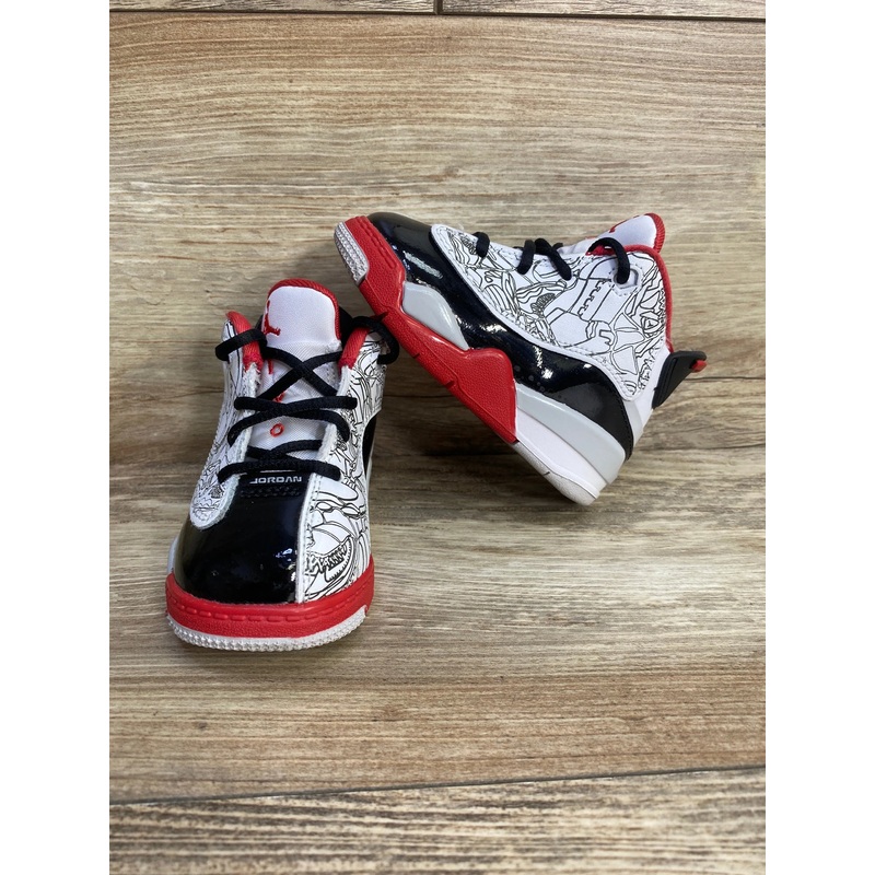 Jordan Dub Zero TD ‘Varsity Red’ Sneakers sz 5c