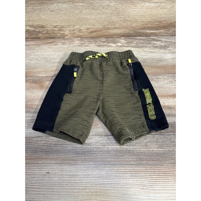 Jurassic World Pull On Shorts Green sz 4T Green 4T