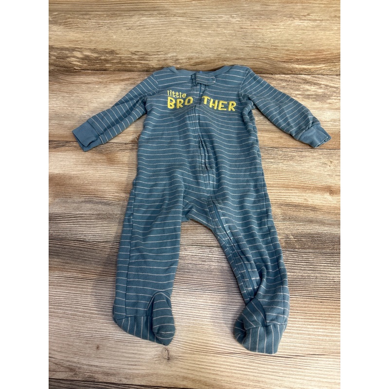 Just One You Striped Sleeper Blue sz 9m Blue 9m