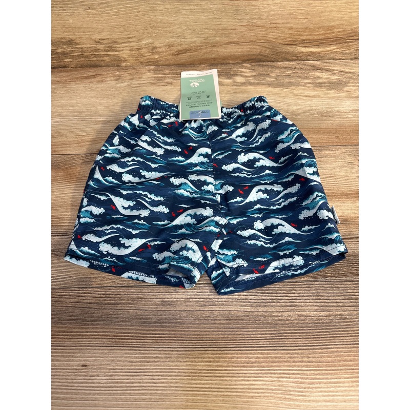 NEW Green Sprouts Easy Change Eco Swim Trunks Blue sz 24m Blue 24m