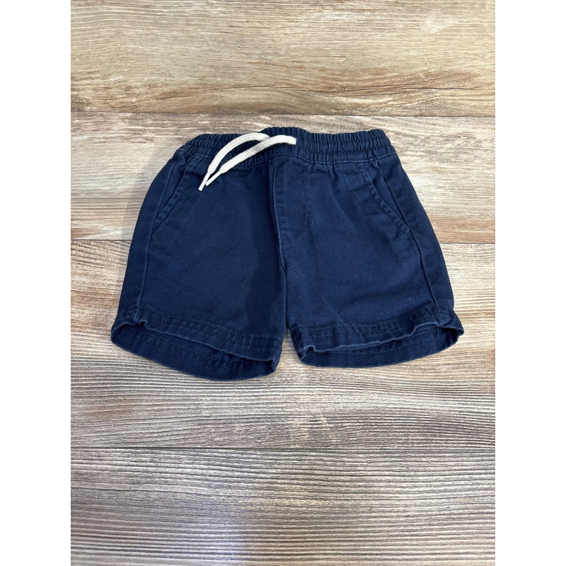 Old Navy Drawstring Poplin Shorts Navy sz 18-24m Navy 18m