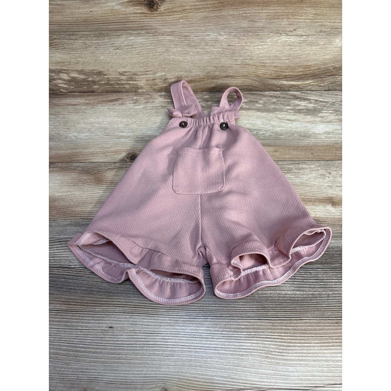 Ribbed Romper Pink sz 3-6m Pink 3m