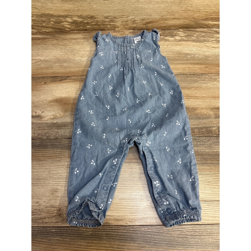 Carter’s Chambray Romper Blue sz 6m Blue 6m