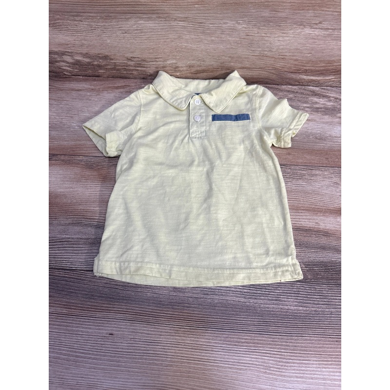 Cat & Jack Polo Shirt Yellow sz 2T Yellow 2T