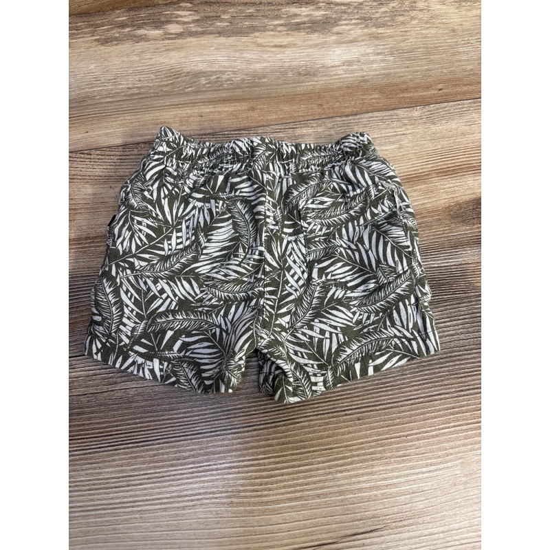 DKNY Pull On Linen Blend Shorts Green sz 12m Green 12m