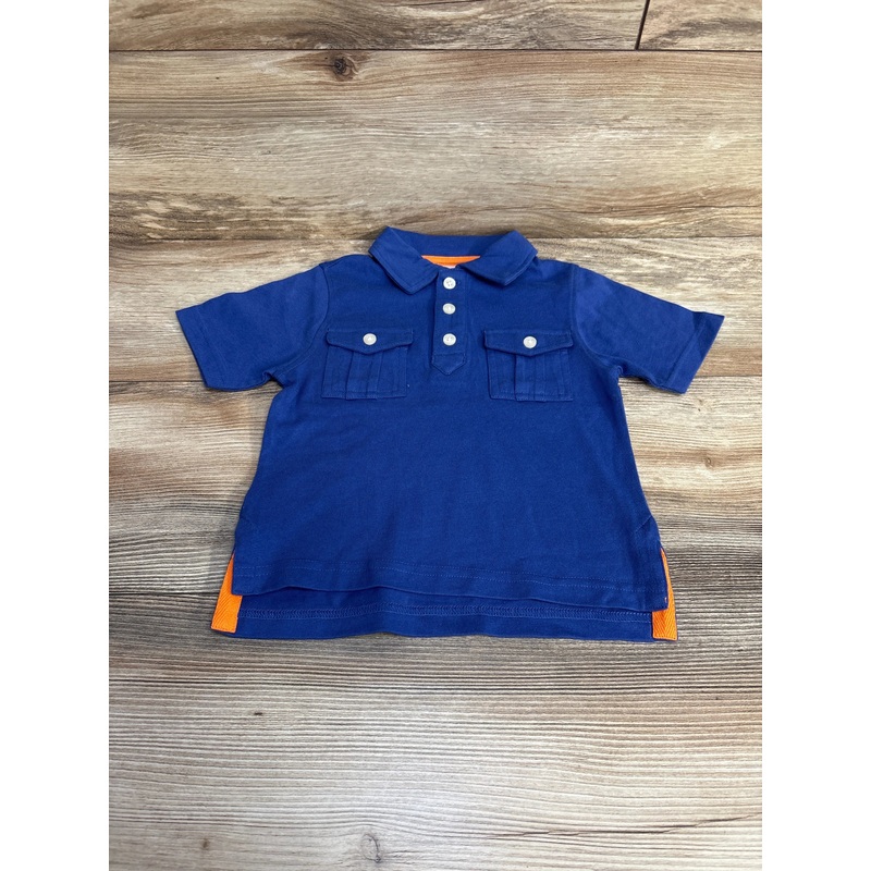 Gymboree Polo Shirt Blue sz 18-24m Blue 18m