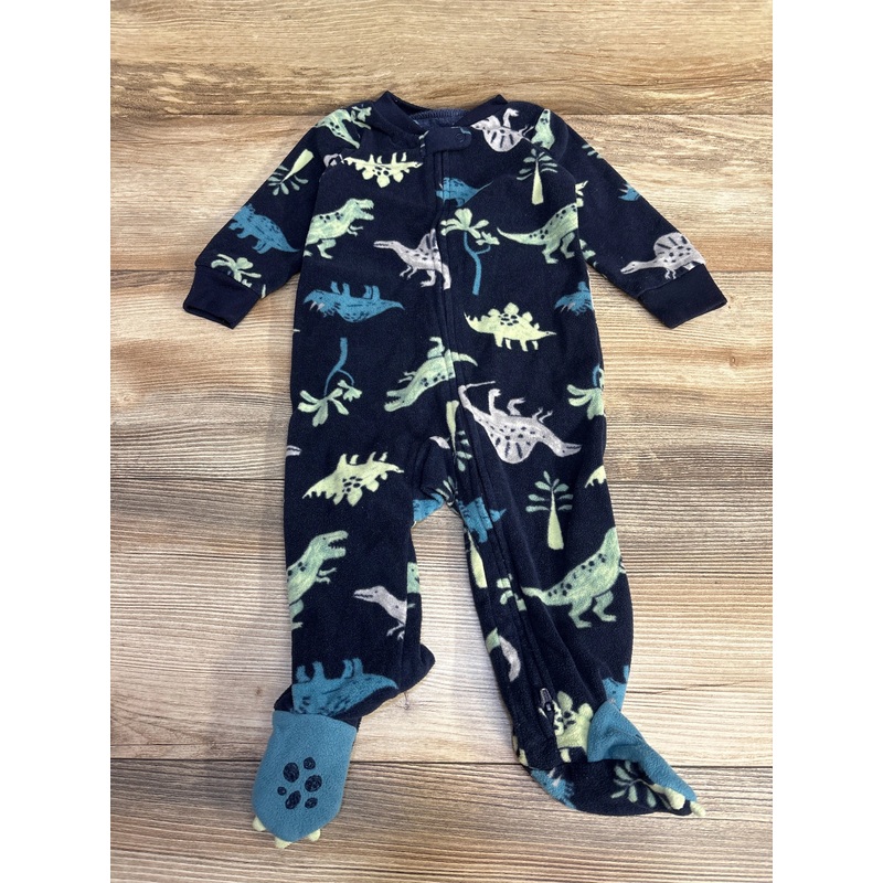 Just One You Dinosaur Blanket Sleeper Navy sz 9m Navy 9m