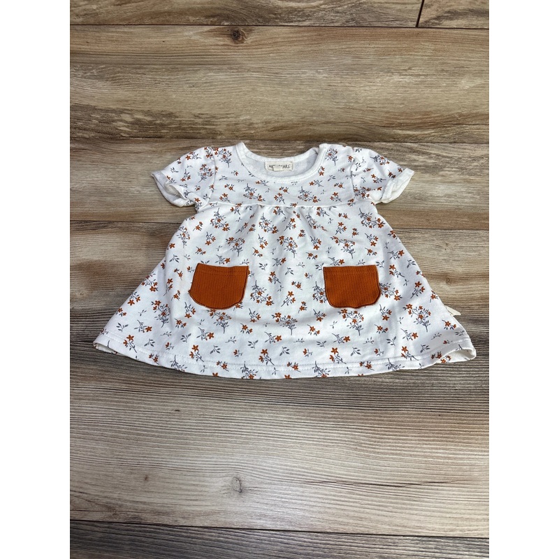 Kit + Pearl Floral Dress White sz 18m White 18m
