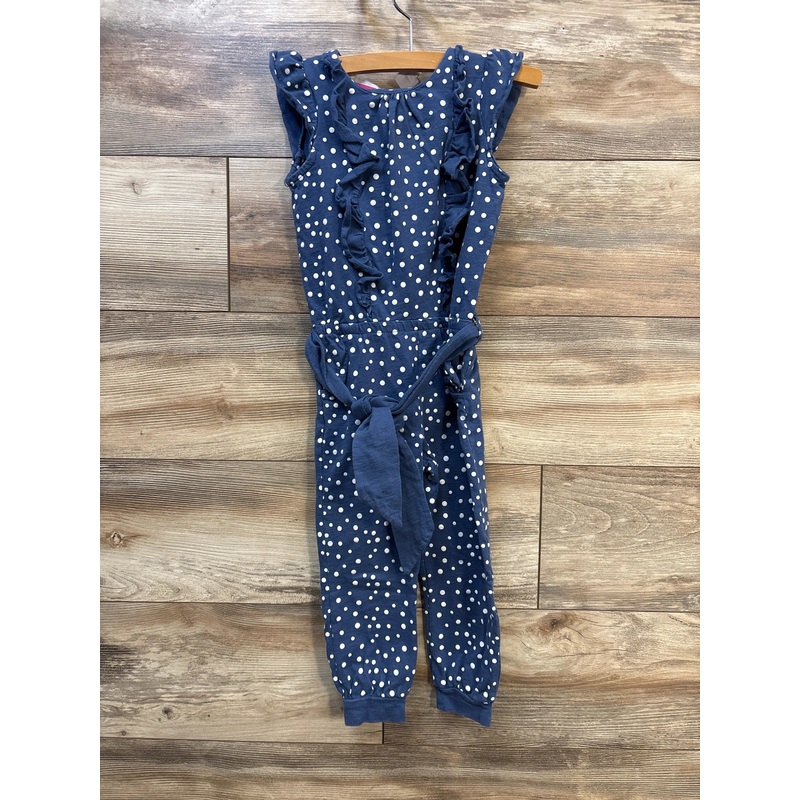 Mini Club Polka Dot Jumpsuit Blue sz 3-4T Blue 3T