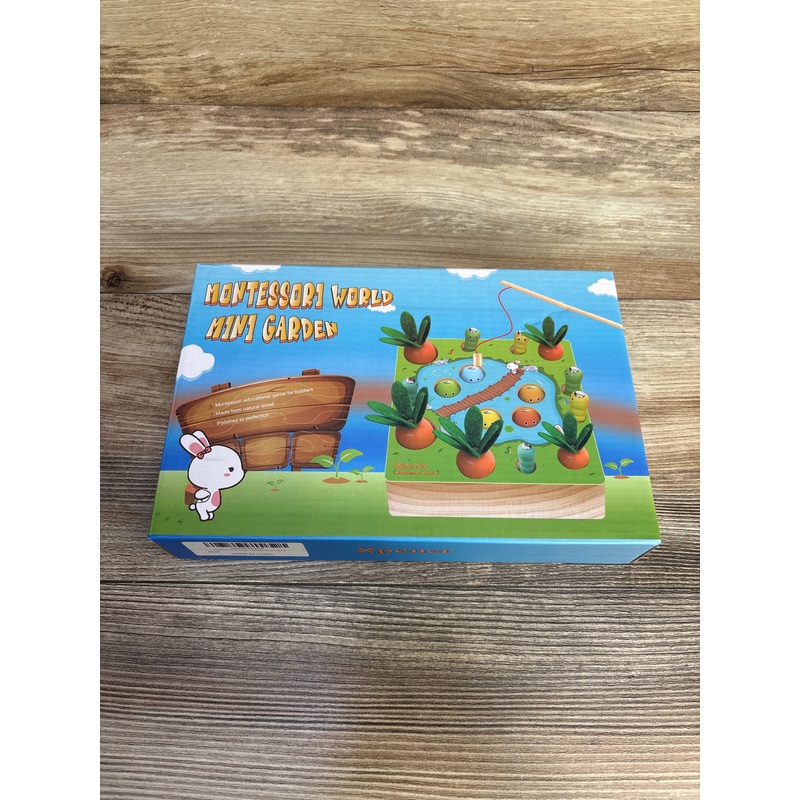 Montessorri World Mini Garden Magnetic Fishing Game