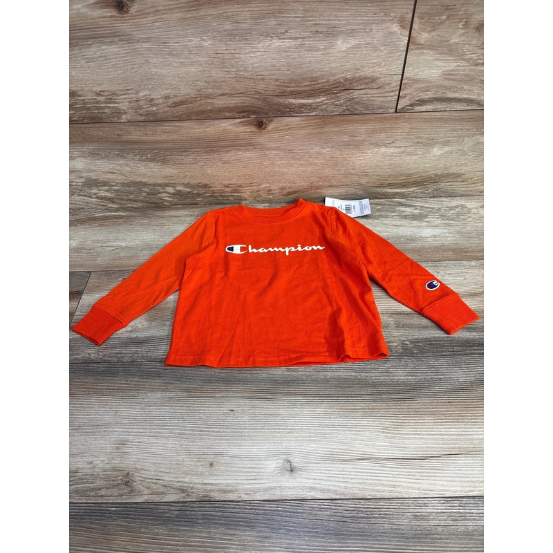 NEW Champion Logo Shirt Orange sz 3T Orange 3T