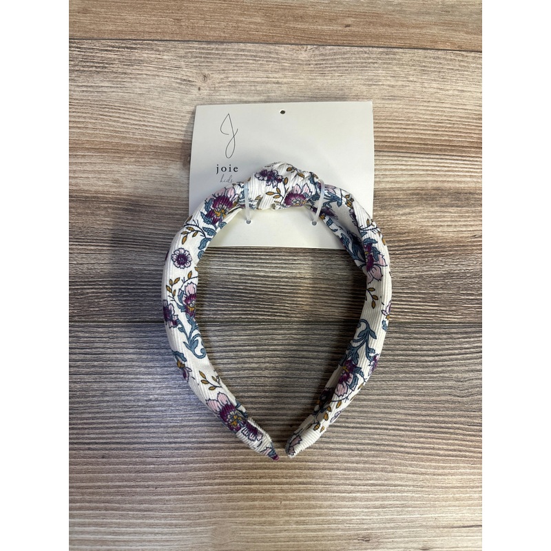 NEW Joie Kids Floral Headband White