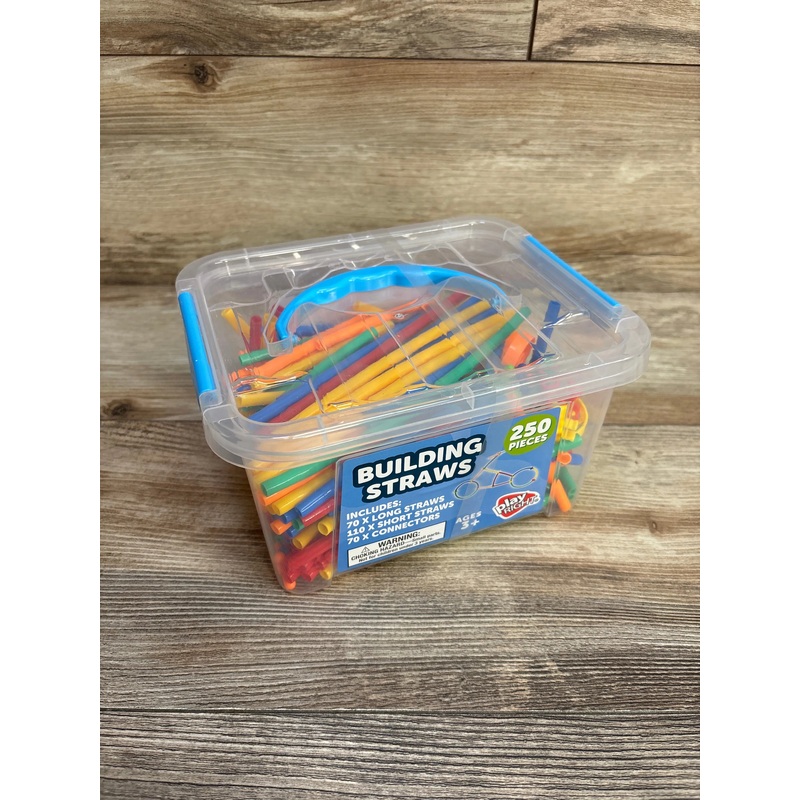 NEW Playright Building Straws 250pc