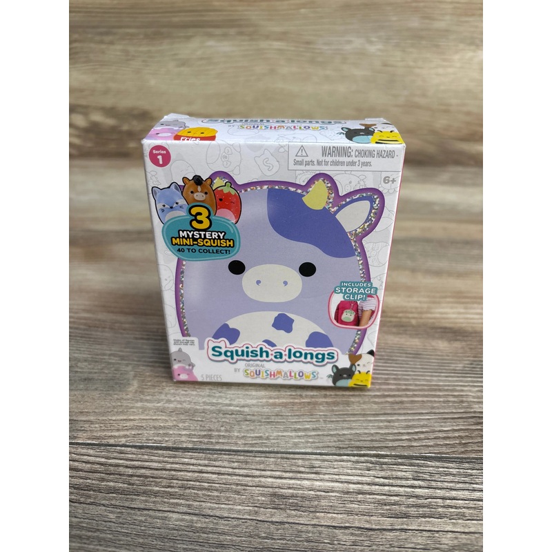 NEW Squish-a-longs 3 Mystery Mini-Squish Collectibles