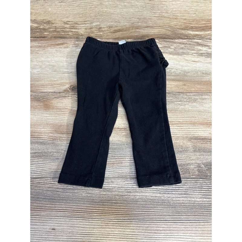 Old Navy Ruffle Leggings Black sz 12-18m Black 12m