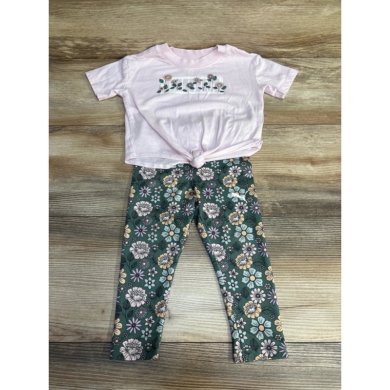 Puma 2pc Shirt & Leggings Pink sz 18m Pink 18m