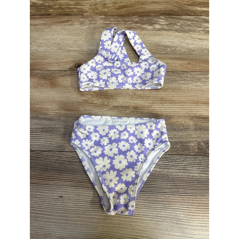Roco Swim 2pc Floral Swimsuit Purple sz 6-12m Purple 6m