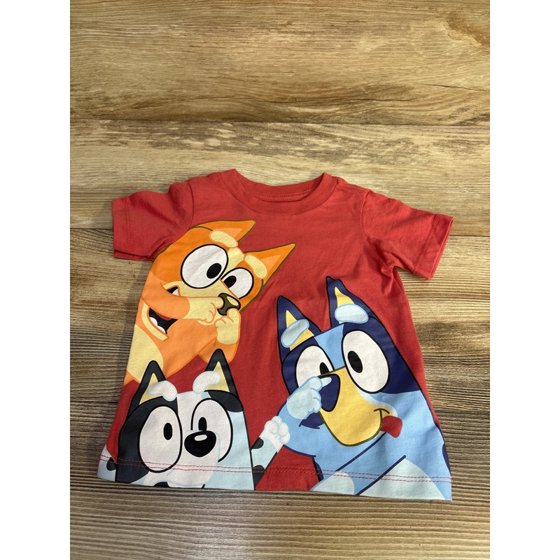Bluey Shirt Red sz 12m Red 12m